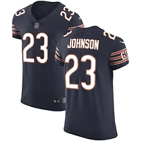 Roschon Johnson Men's Nike Navy Chicago Bears Vapor Untouchable Custom Elite Jersey