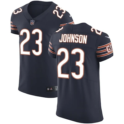 Roschon Johnson Men's Nike Navy Chicago Bears Vapor Untouchable Custom Elite Jersey