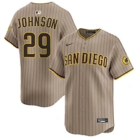 Bryce Johnson Men's Nike Sand San Diego Padres Alternate Limited Custom Jersey