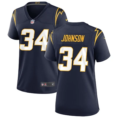 Amar Johnson Women's Nike Navy Los Angeles Chargers Alternate Custom Game Jersey