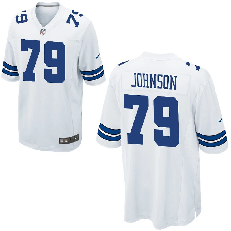 Marcellus Johnson Nike Dallas Cowboys Custom Youth Game Jersey