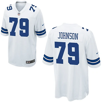 Marcellus Johnson Nike Dallas Cowboys Custom Youth Game Jersey