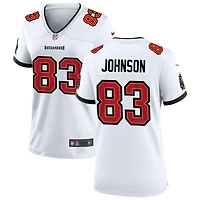 Brandon Johnson Women's Nike Tampa Bay Buccaneers White Custom Game Jersey