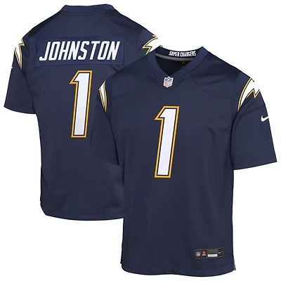 Quentin Johnston Youth Nike Navy Los Angeles Chargers Alternate Super Chargers Game Custom Jersey