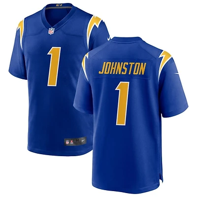 Quentin Johnston Men's Nike Royal Los Angeles Chargers Alternate Custom Game Jersey