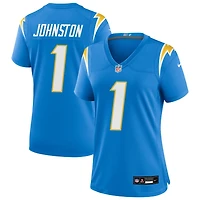 Quentin Johnston Women's Nike Powder Blue Los Angeles Chargers Custom Game Jersey