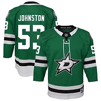 Wyatt Johnston Youth Green Dallas Stars Home Custom Premier Jersey