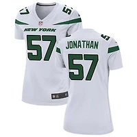 Kingsley Jonathan Women's Nike White New York Jets Custom Game Jersey