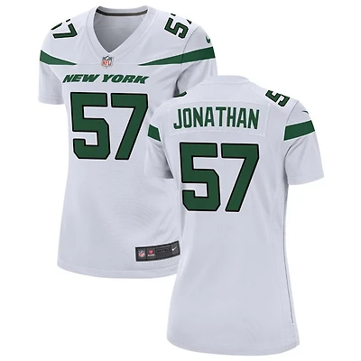 Kingsley Jonathan Women's Nike White New York Jets Custom Game Jersey