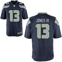 Ernest Jones IV Youth Nike College Navy Seattle Seahawks Custom Game Jersey