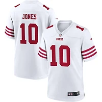 Mac Jones Men's Nike White San Francisco 49ers Game Custom Player Jersey
