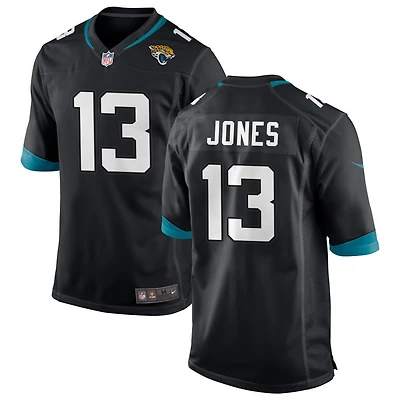 Tim Jones Men's Nike Black Jacksonville Jaguars Custom Game Jersey