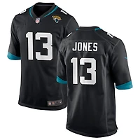 Tim Jones Men's Nike Black Jacksonville Jaguars Custom Game Jersey