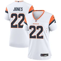 Brandon Jones Women's Nike  White Denver Broncos Mile High Collection Custom Game Jersey