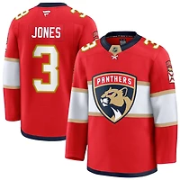 Seth Jones Men's Fanatics Red Florida Panthers Home Premium Custom Jersey