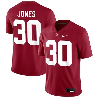 Cayden Jones Men's Nike Crimson Alabama Crimson Tide NIL Pick-A-Player Football Replica Jersey