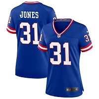Nic Jones Women's Nike Royal New York Giants Classic Custom Game Jersey
