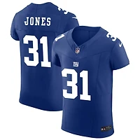 Nic Jones Men's Nike Royal New York Giants Vapor F.U.S.E. Elite Custom Jersey