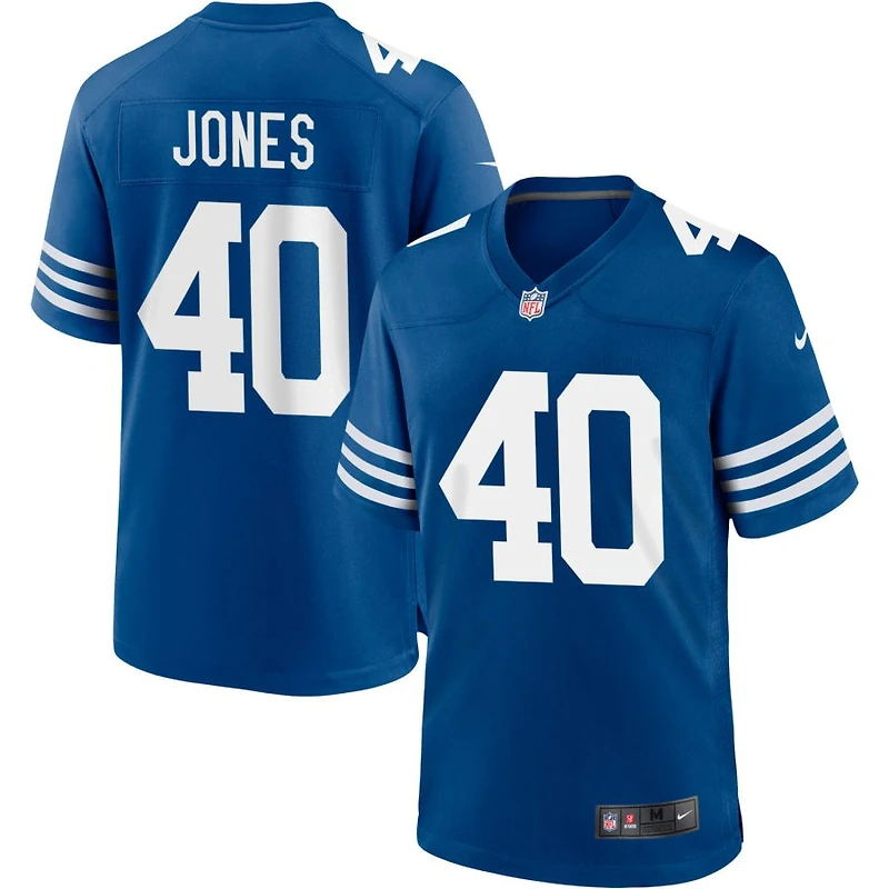 Jaylon Jones Men's Nike Royal Indianapolis Colts Alternate Custom Jersey