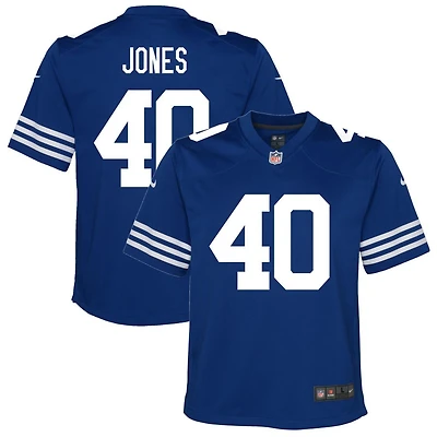 Jaylon Jones Youth Nike Royal Indianapolis Colts Alternate Custom Game Jersey