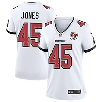 Deion Jones Women's Nike White Tampa Bay Buccaneers 50th Season Custom Game Jersey
