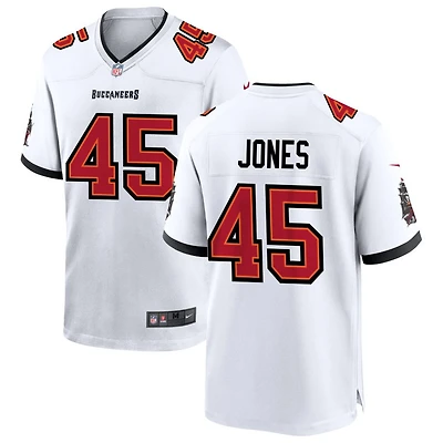 Deion Jones Men's Nike White Tampa Bay Buccaneers  White Custom Game Jersey