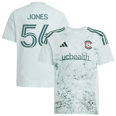 Nate Jones Youth adidas  Green Colorado Rapids 2025 Headwaters Replica Custom Jersey