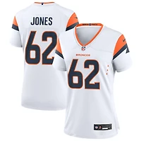 Nash Jones Women's Nike  White Denver Broncos Mile High Collection Custom Game Jersey