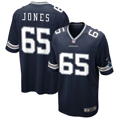 Rob Jones Men's Nike Navy Dallas Cowboys Custom Game Jersey