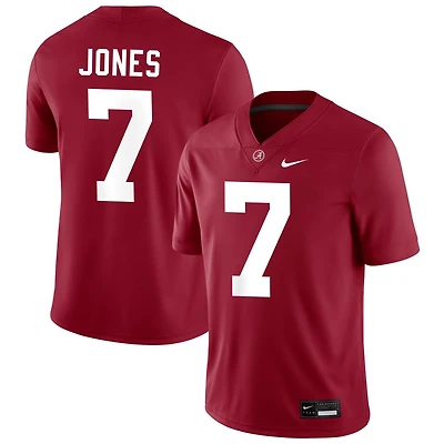 DaShawn Jones Men's Nike Crimson Alabama Crimson Tide NIL Pick-A-Player Football Replica Jersey