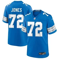 Jamarco Jones Men's Nike  Blue Detroit Lions Custom Game Jersey