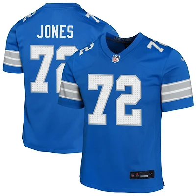 Jamarco Jones Youth Nike Blue Detroit Lions Custom Game Jersey