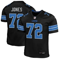 Jamarco Jones Youth Nike  Black Detroit Lions Alternate Custom Game Jersey