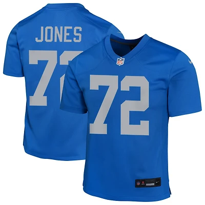 Jamarco Jones Youth Nike Blue Detroit Lions Alternate Custom Game Jersey