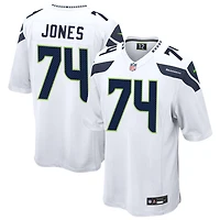 Josh Jones Men's Nike  White Seattle Seahawks Custom Game Jersey