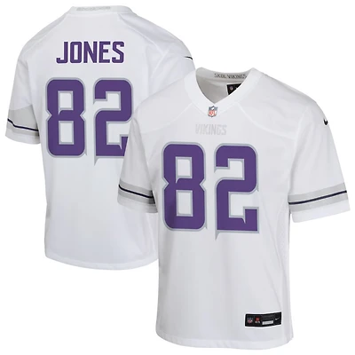 Jeshaun Jones Youth Nike White Minnesota Vikings Alternate Custom Game Jersey