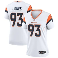 D.J. Jones Women's Nike  White Denver Broncos Mile High Collection Custom Game Jersey
