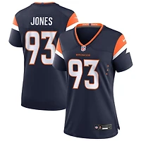 D.J. Jones Women's Nike  Navy Denver Broncos Alternate Mile High Collection Custom Game Jersey