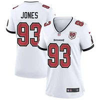 Jayson Jones Women's Nike White Tampa Bay Buccaneers 50th Season Custom Game Jersey