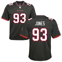 Jayson Jones Youth Nike Pewter Tampa Bay Buccaneers Alternate Custom Game Jersey