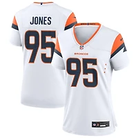Sai'vion Jones Women's Nike  White Denver Broncos Mile High Collection Custom Game Jersey