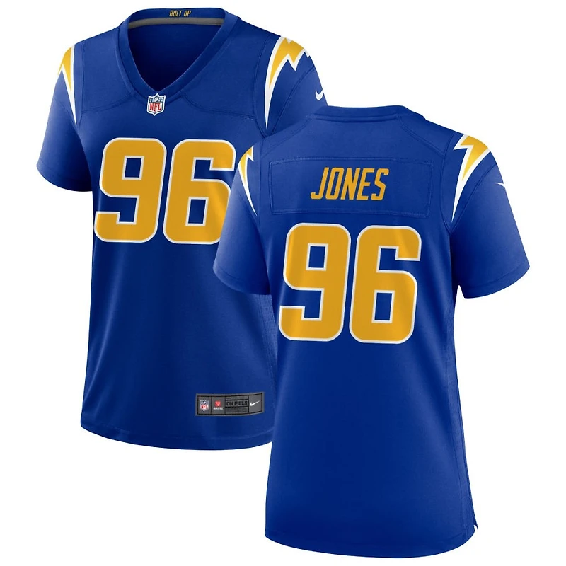 Naquan Jones Women's Nike Royal Los Angeles Chargers Alternate Custom Game Jersey
