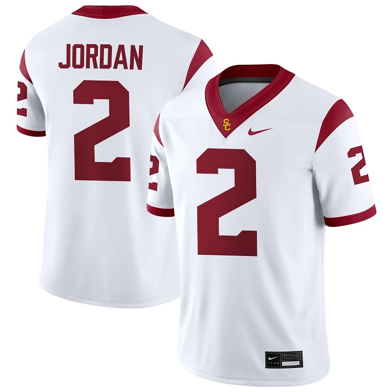 Waymond Jordan Men's Nike Cardinal USC Trojans NIL Pick-A-Player Game Jersey