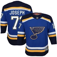 Mathieu Joseph Youth Blue St. Louis Blues Home Premier Custom Jersey