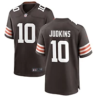 Quinshon Judkins Men's Nike Cleveland Browns Brown Custom Game Jersey
