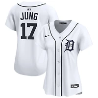 Jace Jung Women's Nike  White Detroit Tigers Home Limited Custom Jersey
