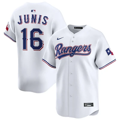 Jakob Junis Men's Nike White Texas Rangers Home Limited Custom Jersey