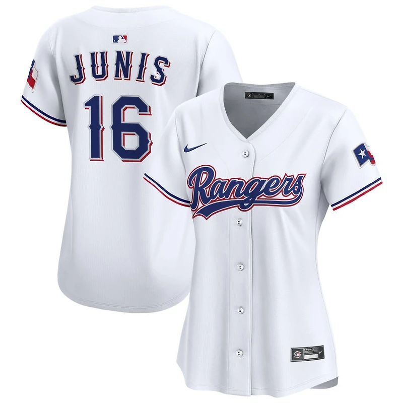 Jakob Junis Women's Nike  White Texas Rangers Home Limited Custom Jersey