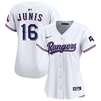 Jakob Junis Women's Nike  White Texas Rangers Home Limited Custom Jersey