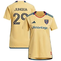 Sam Junqua Women's adidas Gold Real Salt Lake 2023 The Beehive State Kit Replica Custom Jersey
